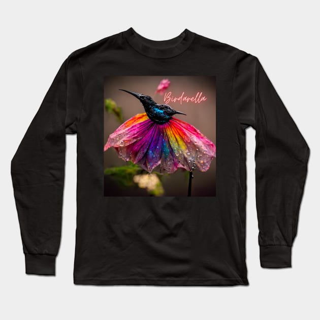 Birdy fairy - beautiful princess-dancer Long Sleeve T-Shirt by Design-by-Evita